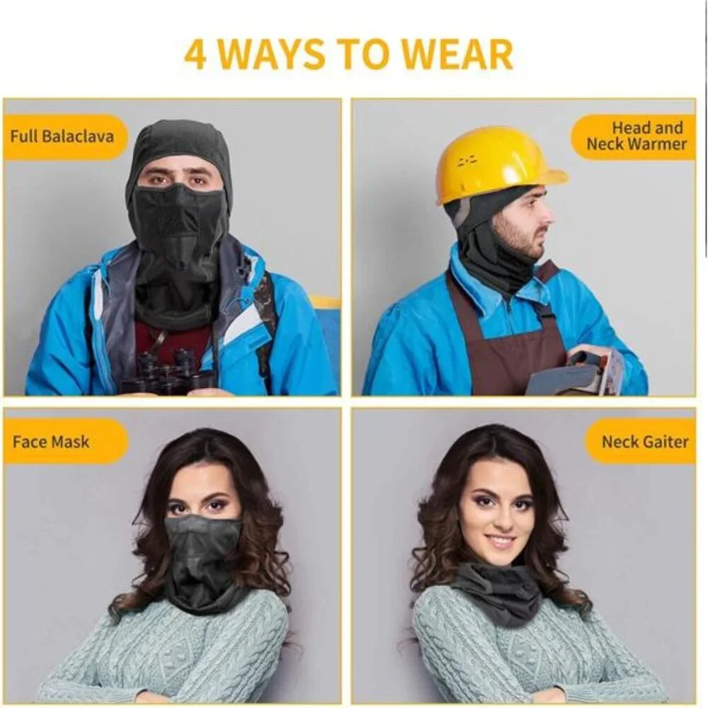 Balaclava Winter Ski Face Mask Breathable Windproof Thermal for Motorcycle